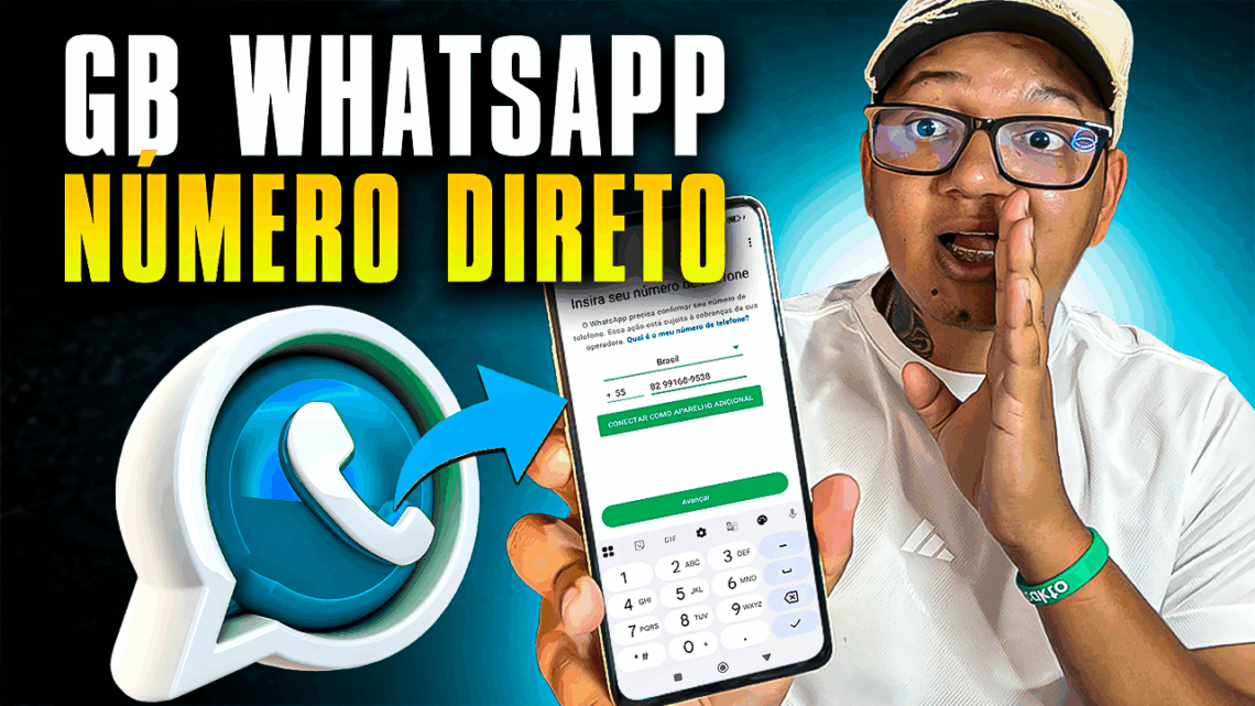 Usar numero direto voltou a funcionar no WhatsApp GB.